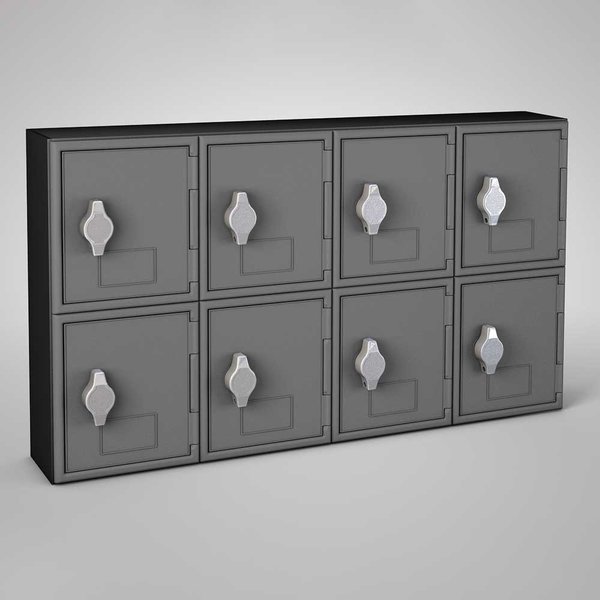 Sliding Door Indoor Enclosed Corkboard, 7, UNITED VISUAL PRODUCTS, Mfr# UV9010ACS-BLACK-RUBBER